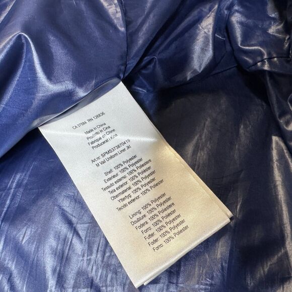 J Lindeberg Puffer Jacket Vail Uniform Liner 2015 World Alpine Ski Mens XL Blue - Picture 6 of 10